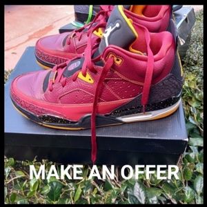 Vintage AIR JORDAN SON OF MARS LOW 'HAWKS' mint condition size 12